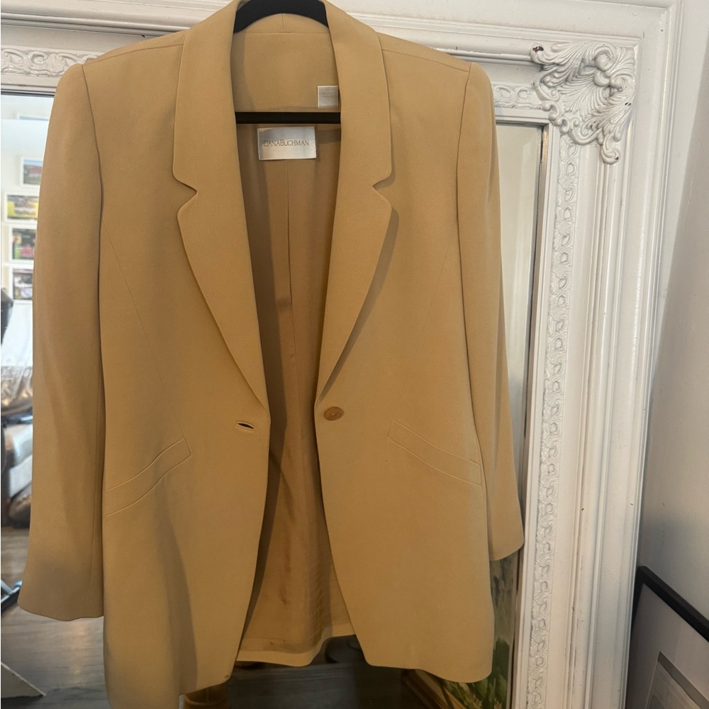 Dana Buchman Silk Suit Jacket